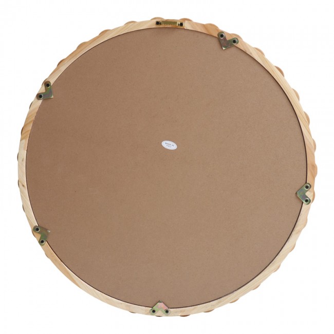 Καθρέπτης Specio pakoworld ξύλο σε φυσική απόχρωση Φ60x4.5εκ Καθρέπτης Specio pakoworld ξύλο σε φυσική απόχρωση Φ60x4.5εκ