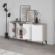 Μπουφές Gora pakoworld σε λευκή με μόκα απόχρωση 180x35.6x82εκ Μπουφές Gora pakoworld σε λευκή με μόκα απόχρωση 180x35.6x82εκ