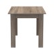 Τραπεζαρία Manka-Parker pakoworld σετ 5τεμ mdf σε μαύρη-sonoma truffle απόχρωση 110x80x77εκ Τραπεζαρία Manka-Parker pakoworld σετ 5τεμ mdf σε μαύρη-sonoma truffle απόχρωση 110x80x77εκ