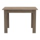Τραπεζαρία Manka-Parker pakoworld σετ 5τεμ mdf σε μαύρη-sonoma truffle απόχρωση 110x80x77εκ Τραπεζαρία Manka-Parker pakoworld σετ 5τεμ mdf σε μαύρη-sonoma truffle απόχρωση 110x80x77εκ