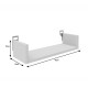 Ραφιέρα τοίχου Derva pakoworld σε oak απόχρωση 45x15x10cm Ραφιέρα τοίχου Derva pakoworld σε oak απόχρωση 45x15x10cm