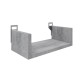 Ραφιέρα τοίχου Derva pakoworld σε cement γκρι απόχρωση 30x15x10cm Ραφιέρα τοίχου Derva pakoworld σε cement γκρι απόχρωση 30x15x10cm