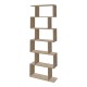 Βιβλιοθήκη Sezen pakoworld σε oak απόχρωση 70x24x191.5εκ Βιβλιοθήκη Sezen pakoworld σε oak απόχρωση 70x24x191.5εκ