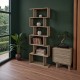 Βιβλιοθήκη Sezen pakoworld σε oak απόχρωση 70x24x191.5εκ Βιβλιοθήκη Sezen pakoworld σε oak απόχρωση 70x24x191.5εκ