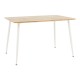 Τραπεζαρία Cuba-Parker pakoworld σετ 5τεμ sonoma-λευκό 120x80x75εκ Τραπεζαρία Cuba-Parker pakoworld σετ 5τεμ sonoma-λευκό 120x80x75εκ