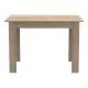 Τραπεζαρία Manka-Bella pakoworld σετ 5τεμ σε sonoma απόχρωση 110x80x70εκ Τραπεζαρία Manka-Bella pakoworld σετ 5τεμ σε sonoma απόχρωση 110x80x70εκ