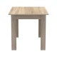 Τραπεζαρία Manka-Bella pakoworld σετ 5τεμ σε sonoma απόχρωση 110x80x70εκ Τραπεζαρία Manka-Bella pakoworld σετ 5τεμ σε sonoma απόχρωση 110x80x70εκ