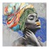 Πίνακας σε καμβά Africana Inart 100x3x100εκ