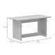 Τραπέζι Kumba pakoworld σε oak απόχρωση 80x40x42εκ Τραπέζι Kumba pakoworld σε oak απόχρωση 80x40x42εκ