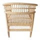 Πολυθρόνα Necorian paakoworld teak ξύλο με pe rattan σε φυσική απόχρωση και λευκό μαξιλάρι 80x70x87εκ Πολυθρόνα Necorian paakoworld teak ξύλο με pe rattan σε φυσική απόχρωση και λευκό μαξιλάρι 80x70x87εκ