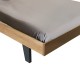 Κρεβάτι Frankly pakoworld διπλό oak-μπεζ pu 150x200εκ Κρεβάτι Frankly pakoworld διπλό oak-μπεζ pu 150x200εκ