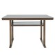 Τραπέζι μπαρ Tenor pakoworld φυσικό ξύλο rubberwood-ΜDF καρυδί 150x90x91.5εκ Τραπέζι μπαρ Tenor pakoworld φυσικό ξύλο rubberwood-ΜDF καρυδί 150x90x91.5εκ