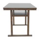 Τραπέζι μπαρ Tenor pakoworld φυσικό ξύλο rubberwood-ΜDF καρυδί 150x90x91.5εκ Τραπέζι μπαρ Tenor pakoworld φυσικό ξύλο rubberwood-ΜDF καρυδί 150x90x91.5εκ