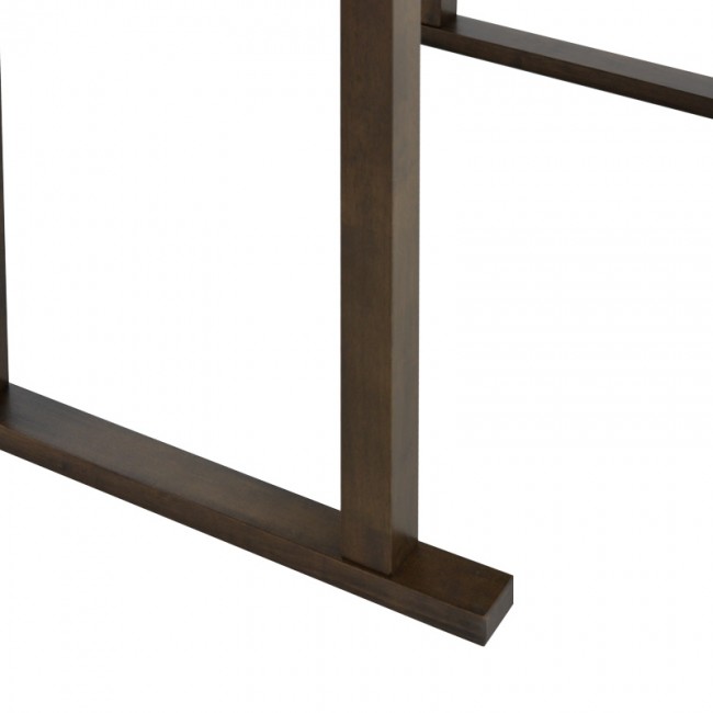 Τραπέζι μπαρ Tenor pakoworld φυσικό ξύλο rubberwood-ΜDF καρυδί 150x90x91.5εκ Τραπέζι μπαρ Tenor pakoworld φυσικό ξύλο rubberwood-ΜDF καρυδί 150x90x91.5εκ