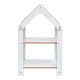 Ραφιέρα Montessori Zoilen pakoworld λευκό-ροζ mdf 50x30x80εκ Ραφιέρα Montessori Zoilen pakoworld λευκό-ροζ mdf 50x30x80εκ