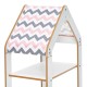 Ραφιέρα Montessori Zoilen pakoworld λευκό-ροζ mdf 50x30x80εκ Ραφιέρα Montessori Zoilen pakoworld λευκό-ροζ mdf 50x30x80εκ