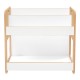 Ραφιέρα Dovere pakoworld φυσικό-λευκό mdf 56x34x55εκ Ραφιέρα Dovere pakoworld φυσικό-λευκό mdf 56x34x55εκ