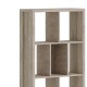 Βιβλιοθήκη Dividre pakoworld sonoma oak μελαμίνης 80x30x181εκ Βιβλιοθήκη Dividre pakoworld sonoma oak μελαμίνης 80x30x181εκ
