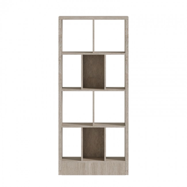 Βιβλιοθήκη Dividre pakoworld sonoma oak μελαμίνης 80x30x181εκ Βιβλιοθήκη Dividre pakoworld sonoma oak μελαμίνης 80x30x181εκ