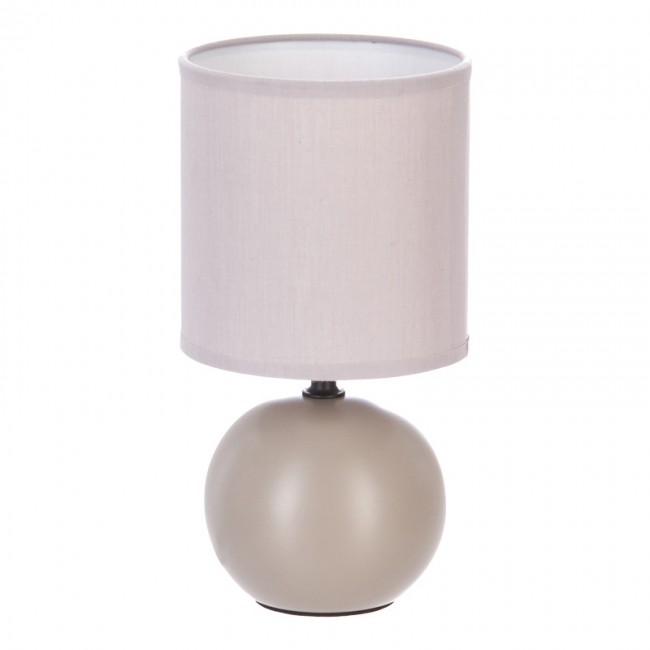 Επιτραπέζιο φωτιστικό PWL-1210 pakoworld Ε14 κεραμικό σε γκρι-καφέ απόχρωση Φ13x25εκ Επιτραπέζιο φωτιστικό PWL-1210 pakoworld Ε14 κεραμικό σε γκρι-καφέ απόχρωση Φ13x25εκ