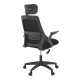 Καρέκλα γραφείου Peja pakoworld mesh ύφασμα μαύρο 58x60x107-117εκ Καρέκλα γραφείου Peja pakoworld mesh ύφασμα μαύρο 58x60x107-117εκ