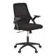 Καρέκλα γραφείου Reji pakoworld mesh ύφασμα μαύρο 58x60x89-99εκ Καρέκλα γραφείου Reji pakoworld mesh ύφασμα μαύρο 58x60x89-99εκ