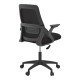 Καρέκλα γραφείου Reji pakoworld mesh ύφασμα μαύρο 58x60x89-99εκ Καρέκλα γραφείου Reji pakoworld mesh ύφασμα μαύρο 58x60x89-99εκ