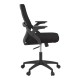 Καρέκλα γραφείου Reji pakoworld mesh ύφασμα μαύρο 58x60x89-99εκ Καρέκλα γραφείου Reji pakoworld mesh ύφασμα μαύρο 58x60x89-99εκ