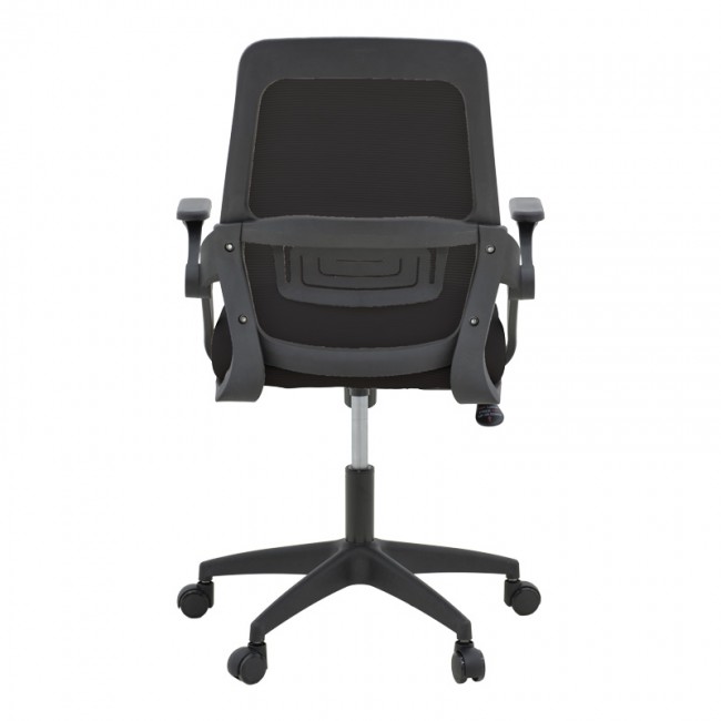 Καρέκλα γραφείου Reji pakoworld mesh ύφασμα μαύρο 58x60x89-99εκ Καρέκλα γραφείου Reji pakoworld mesh ύφασμα μαύρο 58x60x89-99εκ