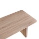 Tραπέζι Faghan pakoworld καφέ mdf 180x90x76εκ Tραπέζι Faghan pakoworld καφέ mdf 180x90x76εκ