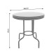 Τραπέζι Paula pakoworld μέταλλο-pe rattan καφέ Φ60x60εκ Τραπέζι Paula pakoworld μέταλλο-pe rattan καφέ Φ60x60εκ