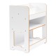 Ραφιέρα Seagull pakoworld λευκό mdf 57x34x70εκ Ραφιέρα Seagull pakoworld λευκό mdf 57x34x70εκ