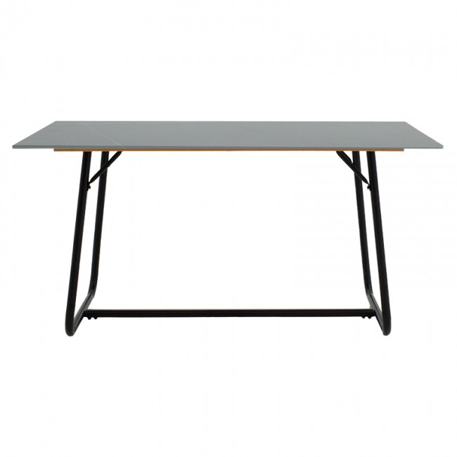 Τραπέζι Revello pakoworld sintered stone μαύρο μαρμάρου-μαύρο 150x90x75εκ Τραπέζι Revello pakoworld sintered stone μαύρο μαρμάρου-μαύρο 150x90x75εκ