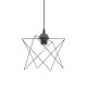 Φωτιστικό οροφής Langit pakoworld Ε27 μέταλλο μάυρο 18x18x65εκ Φωτιστικό οροφής Langit pakoworld Ε27 μέταλλο μάυρο 18x18x65εκ