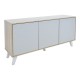 Μπουφές Billie pakoworld sonoma-γκρι 149x40x77εκ Μπουφές Billie pakoworld sonoma-γκρι 149x40x77εκ
