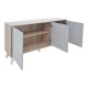 Μπουφές Billie pakoworld sonoma-γκρι 149x40x77εκ Μπουφές Billie pakoworld sonoma-γκρι 149x40x77εκ
