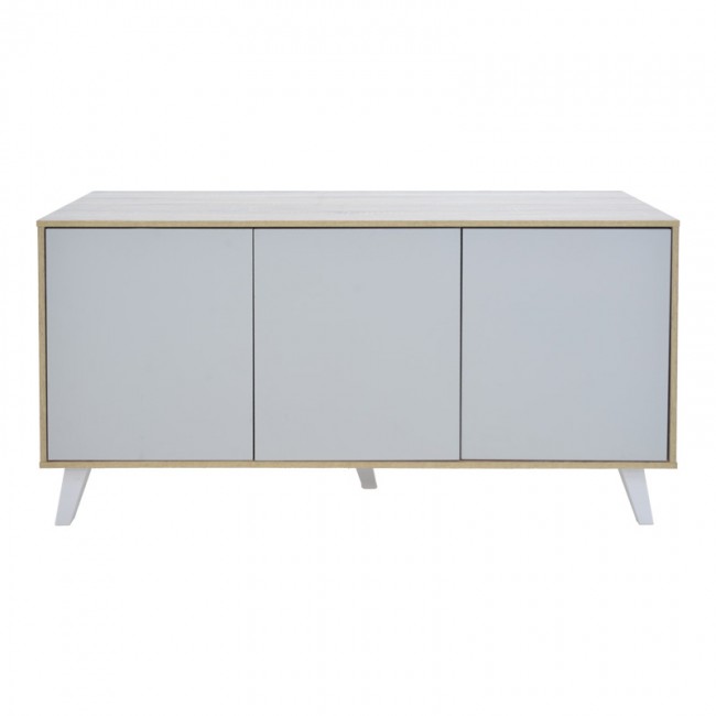 Μπουφές Billie pakoworld sonoma-γκρι 149x40x77εκ Μπουφές Billie pakoworld sonoma-γκρι 149x40x77εκ