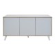 Μπουφές Billie pakoworld sonoma-γκρι 149x40x77εκ Μπουφές Billie pakoworld sonoma-γκρι 149x40x77εκ