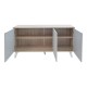 Μπουφές Billie pakoworld sonoma-γκρι 149x40x77εκ Μπουφές Billie pakoworld sonoma-γκρι 149x40x77εκ