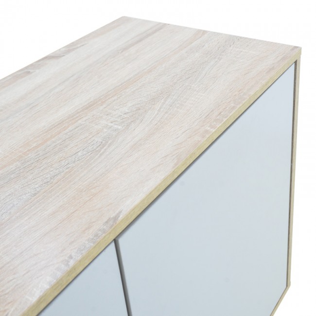 Μπουφές Billie pakoworld sonoma-γκρι 149x40x77εκ Μπουφές Billie pakoworld sonoma-γκρι 149x40x77εκ