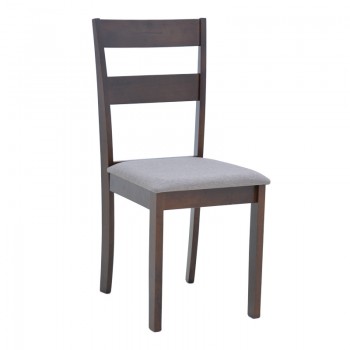 Καρέκλα Dallan pakoworld σε καρυδί απόχρωση 40x47.5x89εκ