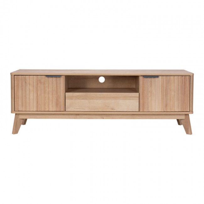 Έπιπλο τηλεόρασης Hamea pakoworld mdf σε φυσική απόχρωση 145x39,5x49εκ Έπιπλο τηλεόρασης Hamea pakoworld mdf σε φυσική απόχρωση 145x39,5x49εκ