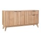 Μπουφές Hamea pakoworld mdf σε φυσική απόχρωση 150x39,5x73εκ Μπουφές Hamea pakoworld mdf σε φυσική απόχρωση 150x39,5x73εκ
