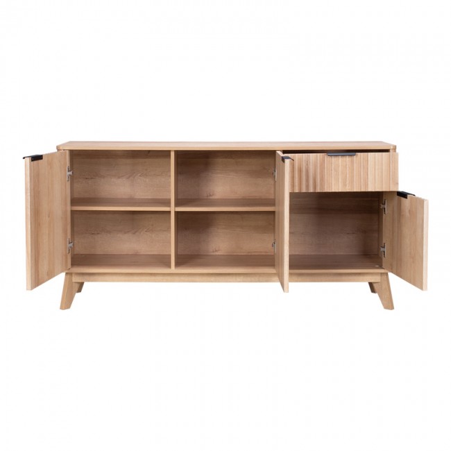 Μπουφές Hamea pakoworld mdf σε φυσική απόχρωση 150x39,5x73εκ Μπουφές Hamea pakoworld mdf σε φυσική απόχρωση 150x39,5x73εκ
