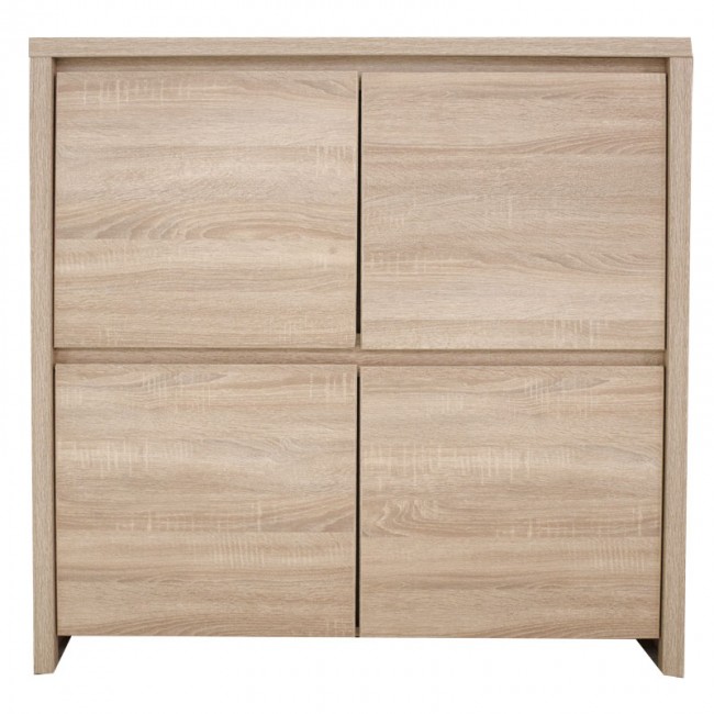 Μπουφές Selina pakoworld sonoma 105x40.5x112.5εκ Μπουφές Selina pakoworld sonoma 105x40.5x112.5εκ