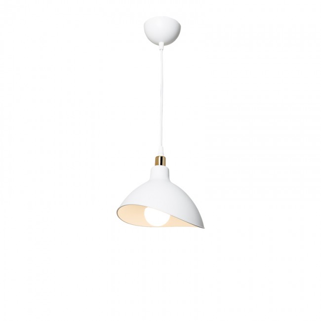 Φωτιστικό οροφής μονόφωτο Oufoa pakoworld pp σε λευκή απόχρωση Φ22x22εκ Φωτιστικό οροφής μονόφωτο Oufoa pakoworld pp σε λευκή απόχρωση Φ22x22εκ