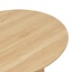 Τραπέζι σαλονιού Opols pakoworld mdf σε φυσική απόχρωση Φ90x42εκ Τραπέζι σαλονιού Opols pakoworld mdf σε φυσική απόχρωση Φ90x42εκ