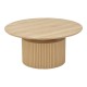 Τραπέζι σαλονιού Opols pakoworld mdf σε φυσική απόχρωση Φ90x42εκ Τραπέζι σαλονιού Opols pakoworld mdf σε φυσική απόχρωση Φ90x42εκ