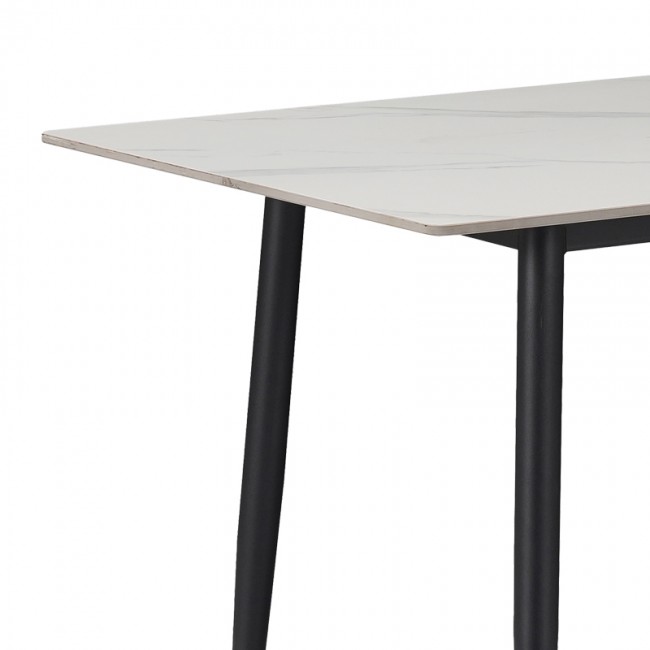 Τραπεζαρία Aurora I-Gustas pakoworld σετ 5τεμ sintered stone-μαύρο 120x60x75εκ Τραπεζαρία Aurora I-Gustas pakoworld σετ 5τεμ sintered stone-μαύρο 120x60x75εκ