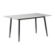 Τραπεζαρία Aurora I-Gustas pakoworld σετ 5τεμ sintered stone-μαύρο 120x60x75εκ Τραπεζαρία Aurora I-Gustas pakoworld σετ 5τεμ sintered stone-μαύρο 120x60x75εκ